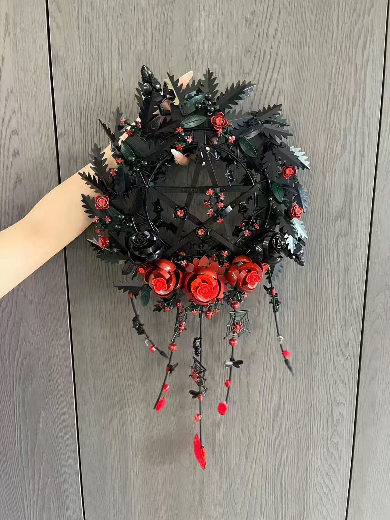 Gothic Rose Building Blocks Collection DIY Display Models