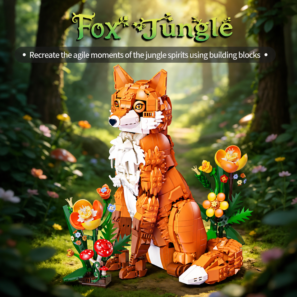 Fox Jungle Building Blocks