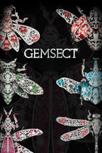 Gemsect Metal 3D Insect Magnetic Brooch Fridge Magnet Bag and Scarf Accessory