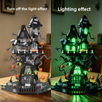 Haunted House Building Blocks with Light