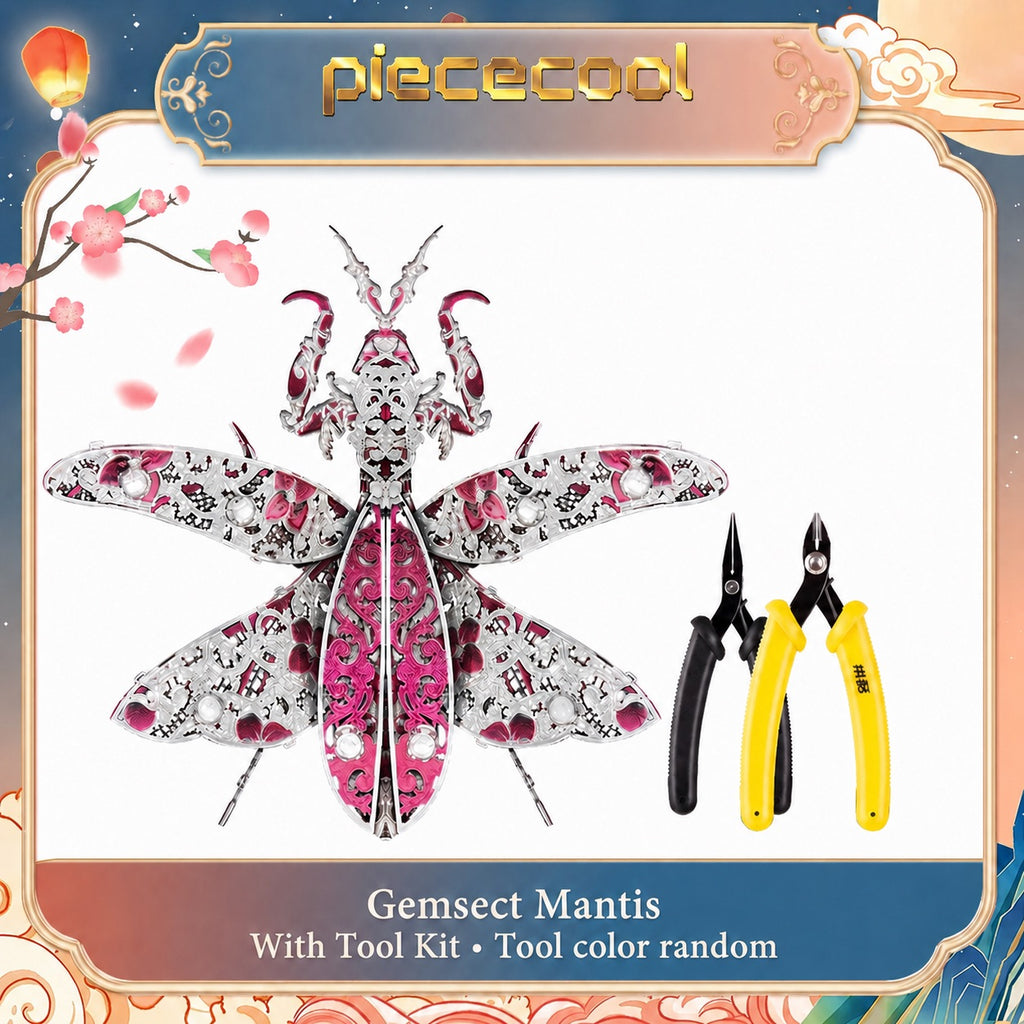 Gemsect Metal 3D Insect Magnetic Brooch Fridge Magnet Bag and Scarf Accessory
