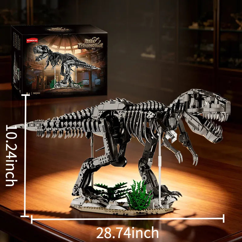 Dark Tyrannosaur Building Blocks