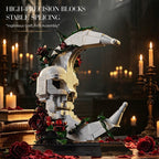 Gothic Rose Building Blocks Collection DIY Display Models
