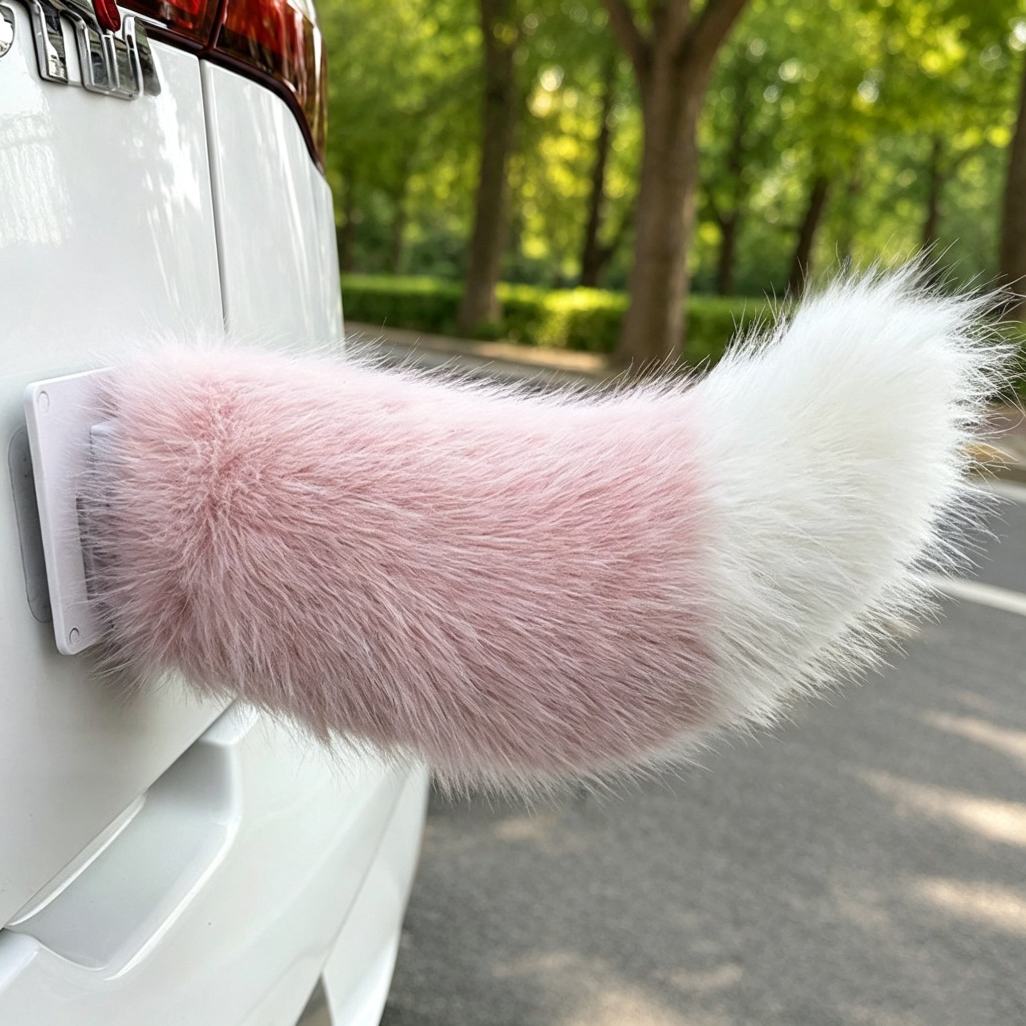Wagging Car Tail Decoration with Voice & Remote Control