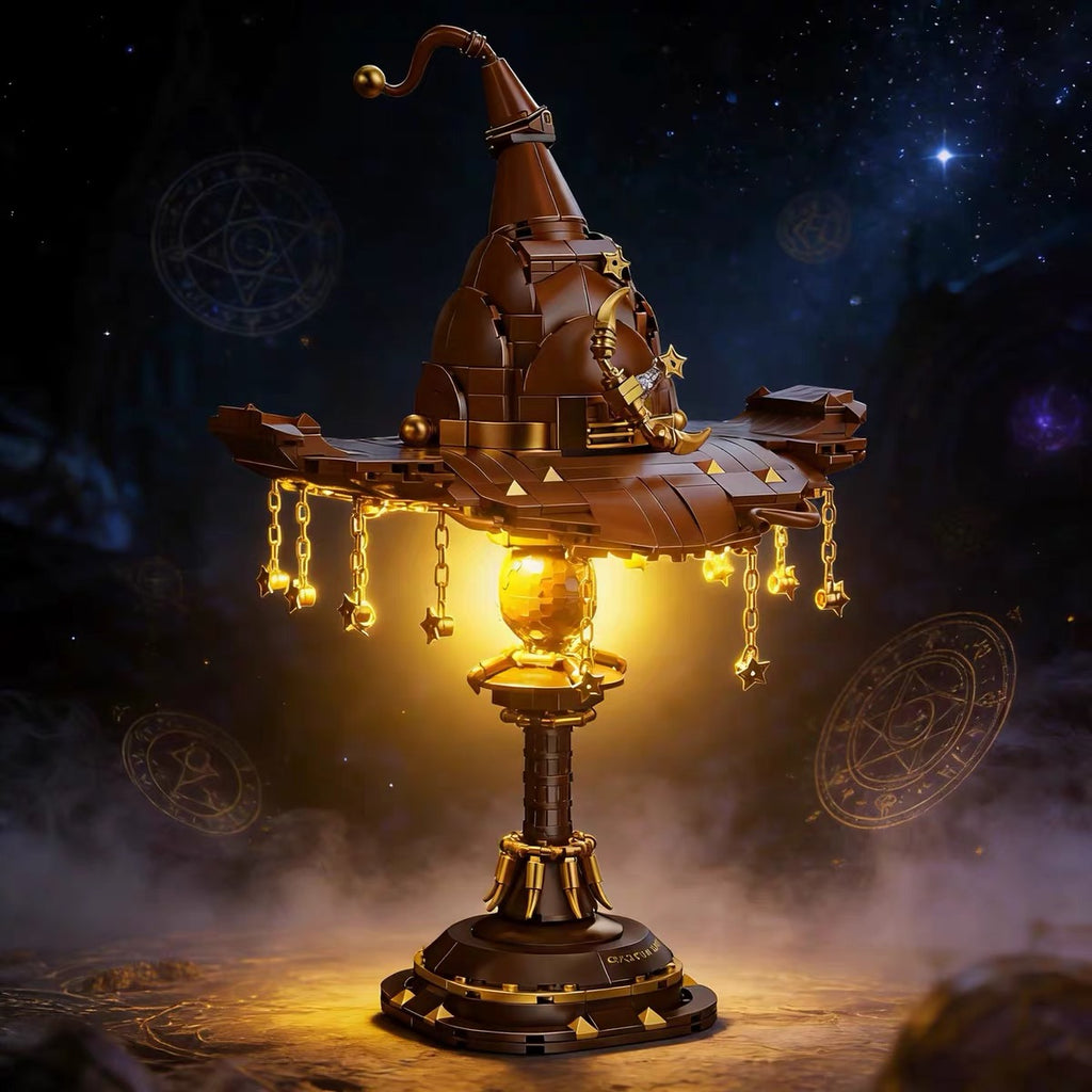 Magic Wizard Hat Lamp Building Blocks