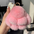 Fluffy Bunny Bag Charm, Soft Little Plush Pal