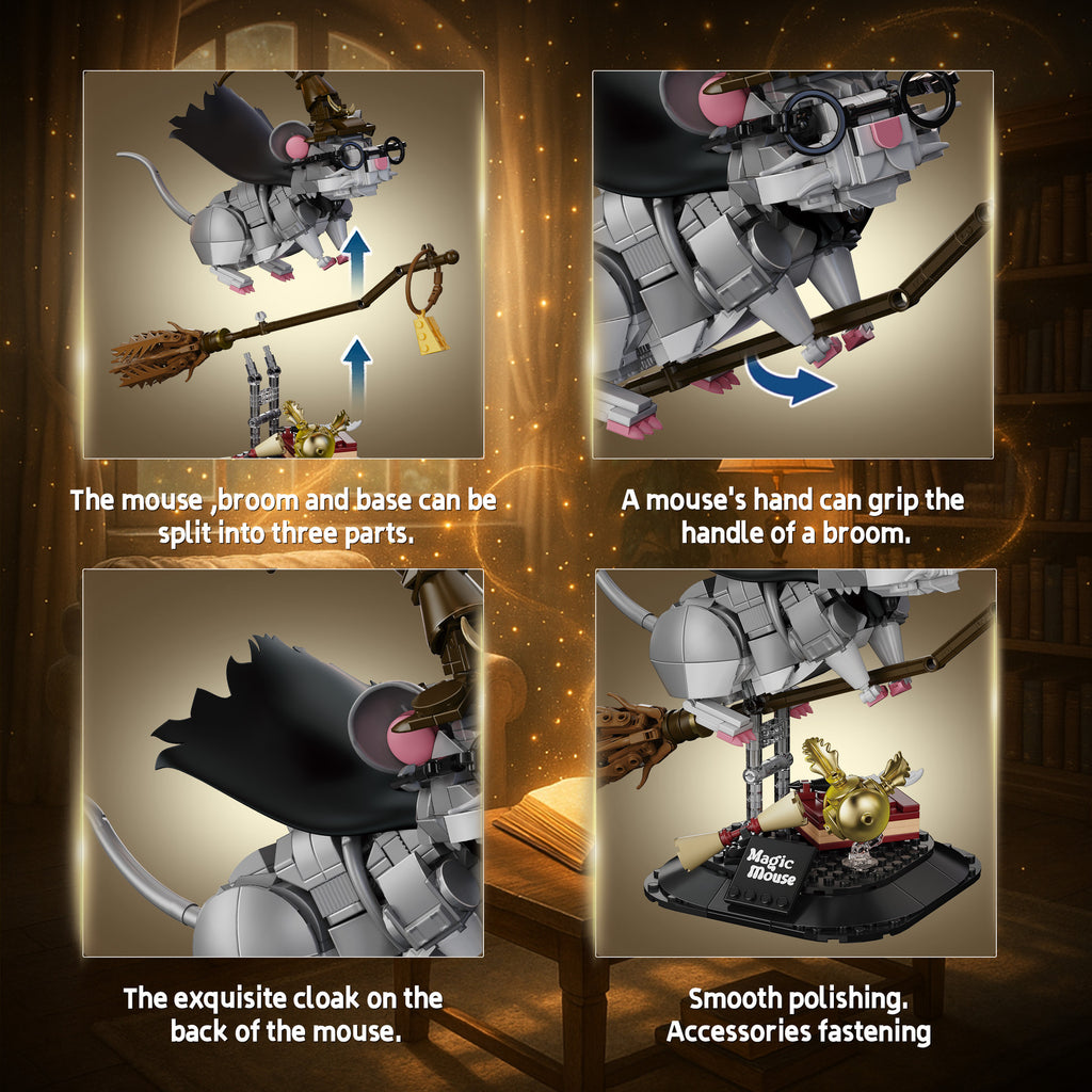 Wizard Mouse Building Blocks