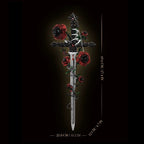Gothic Rose Sword Building Blocks