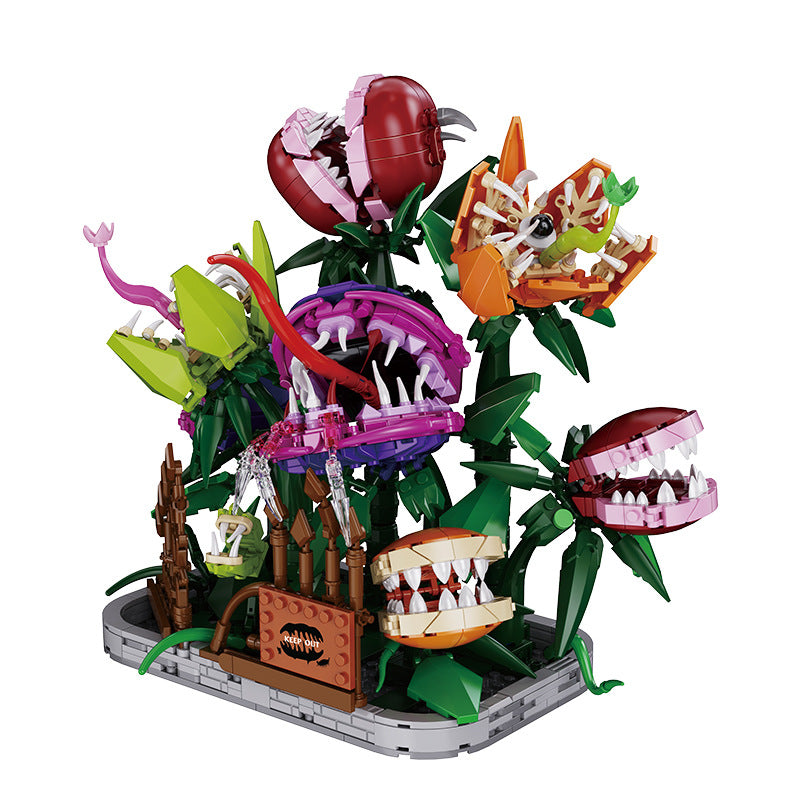 Carnivorous Flowers Manor Building Blocks