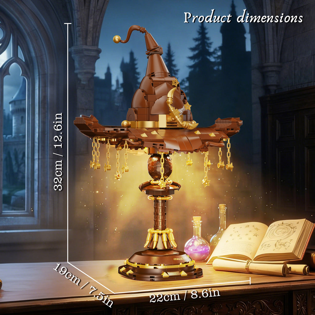 Magic Wizard Hat Lamp Building Blocks