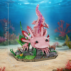 Pink Axolotl Building Blocks
