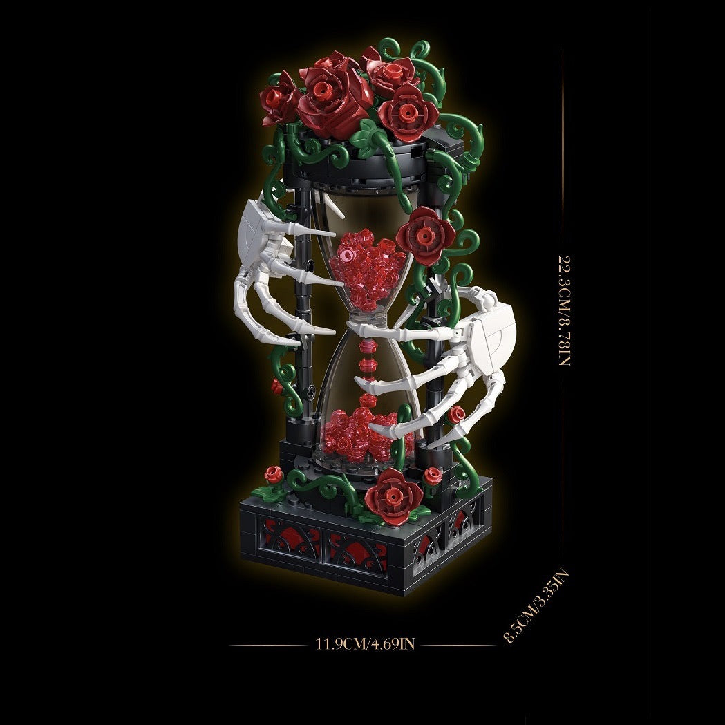 Gothic Rose Building Blocks Collection DIY Display Models