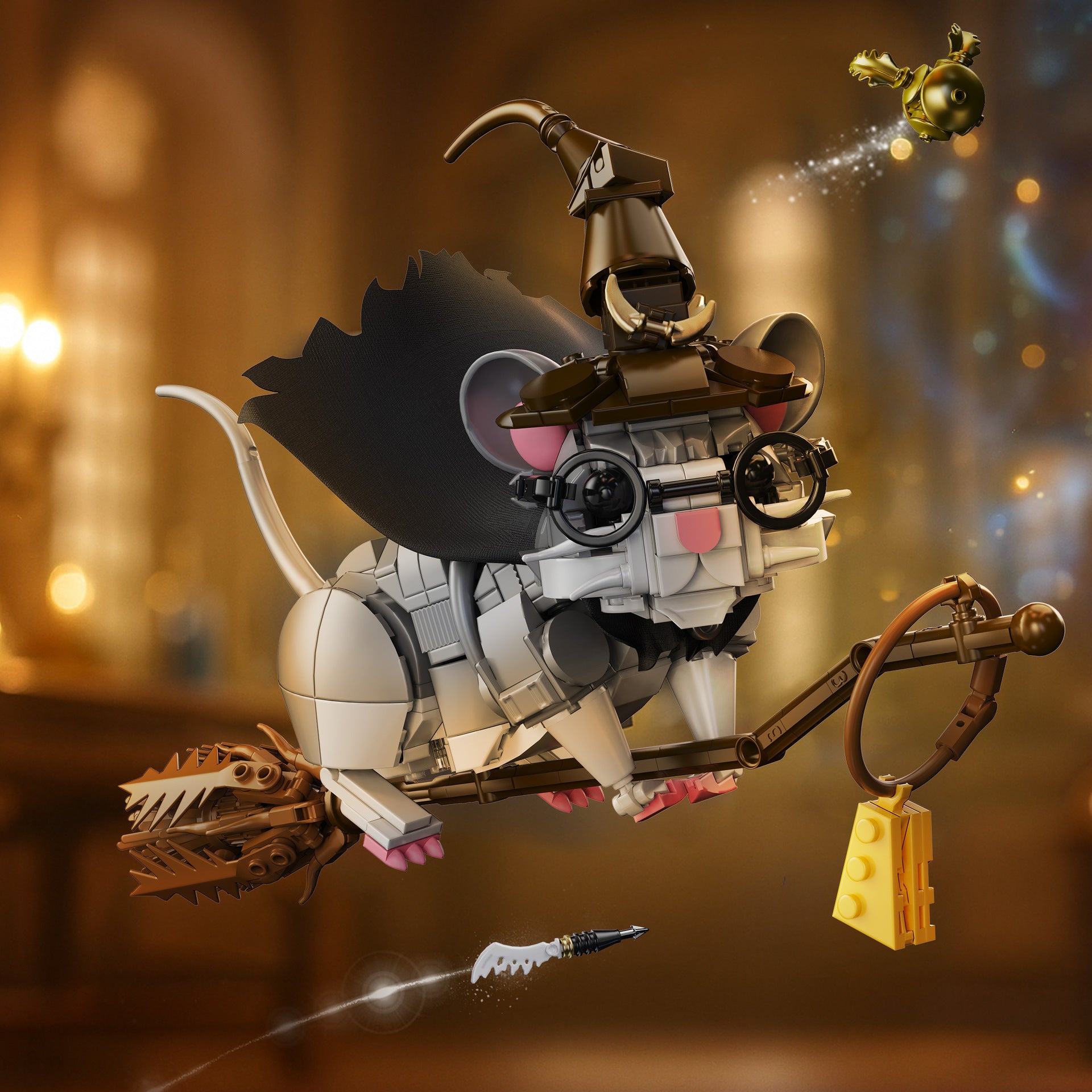 Wizard Mouse Building Blocks
