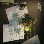 Spirit Lantern Metal 3D Puzzle Refrigerator Magnet With Light DIY Fridge Decor