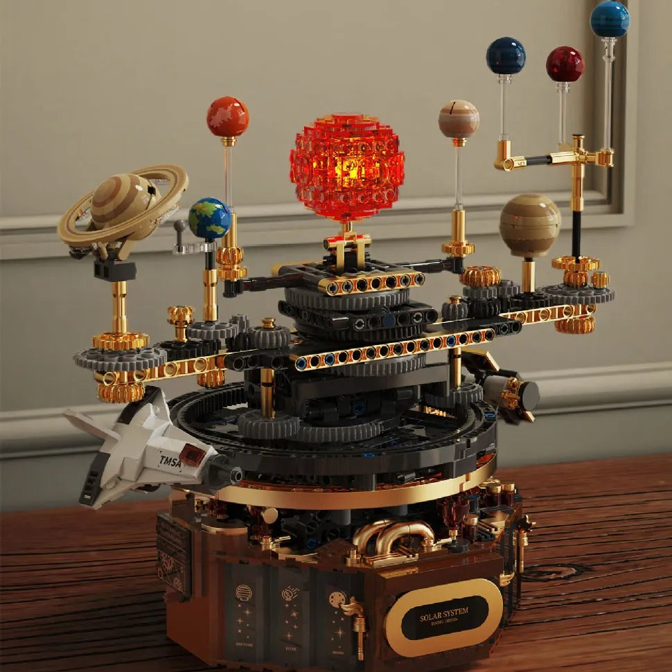 Electric Solar System Planetarium Building Blocks