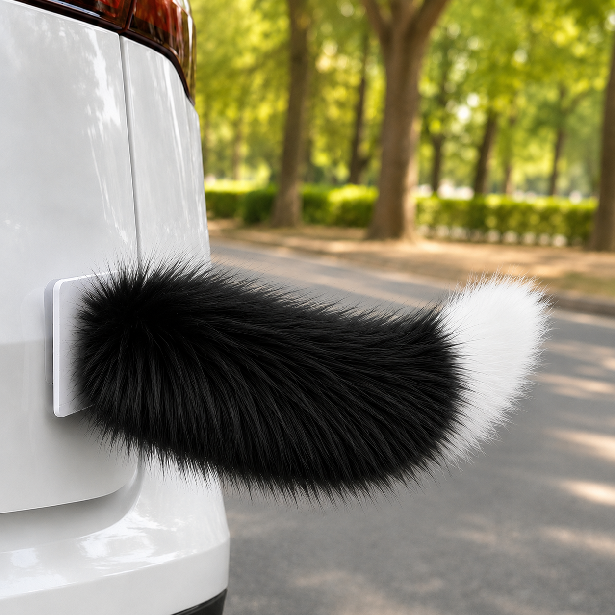 Wagging Car Tail Decoration with Voice & Remote Control
