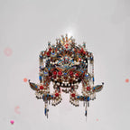 Phoenix Crown Metal 3D Puzzle Refrigerator Magnet DIY Decorative Fridge Magnet