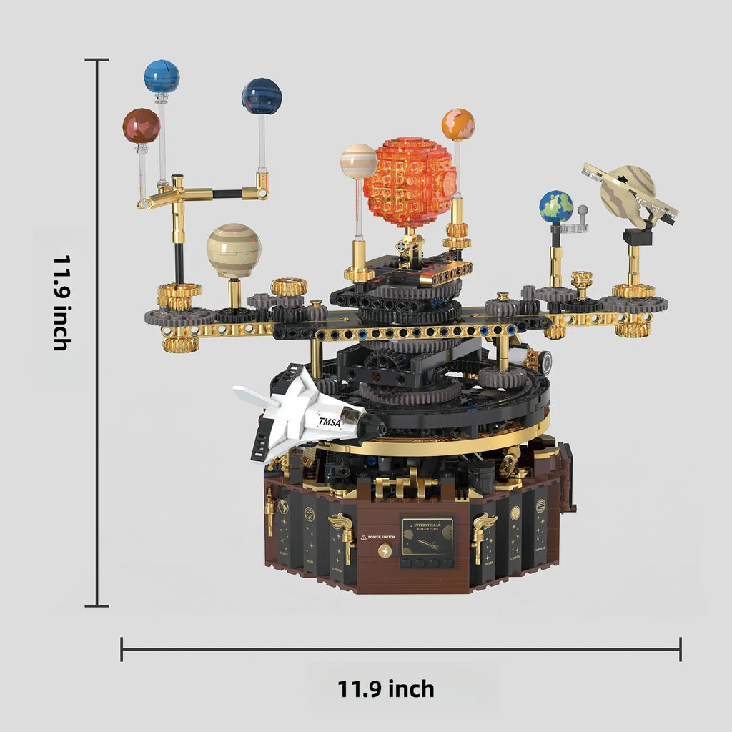 Electric Solar System Planetarium Building Blocks