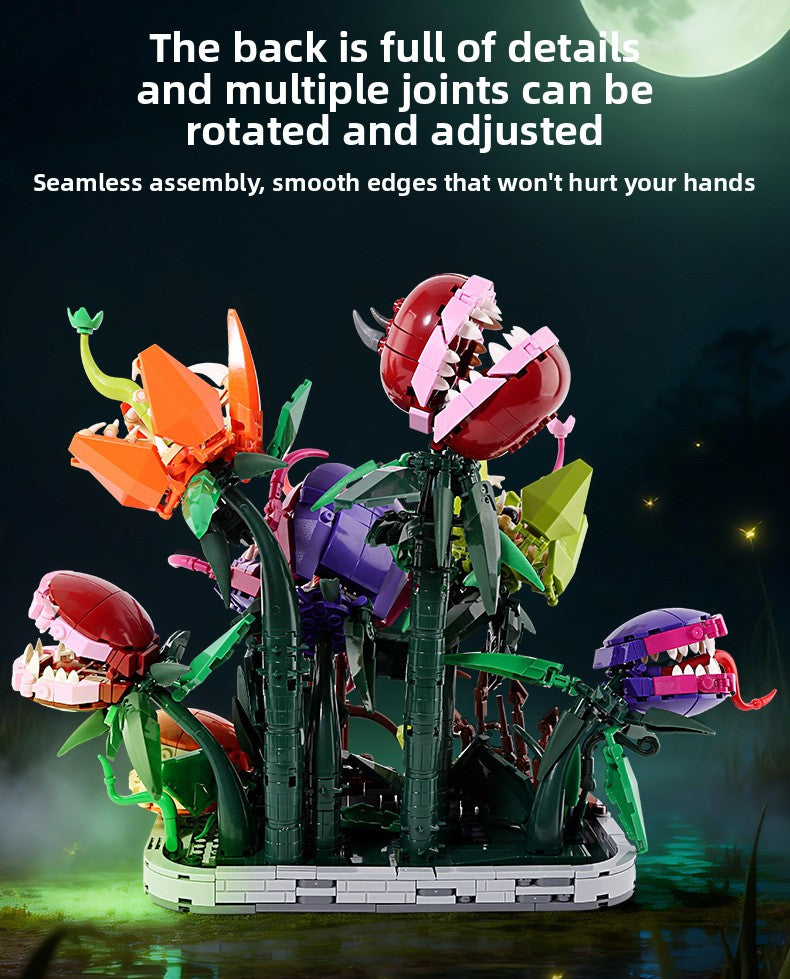 Carnivorous Flowers Manor Building Blocks