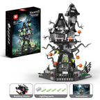 Haunted House Building Blocks with Light