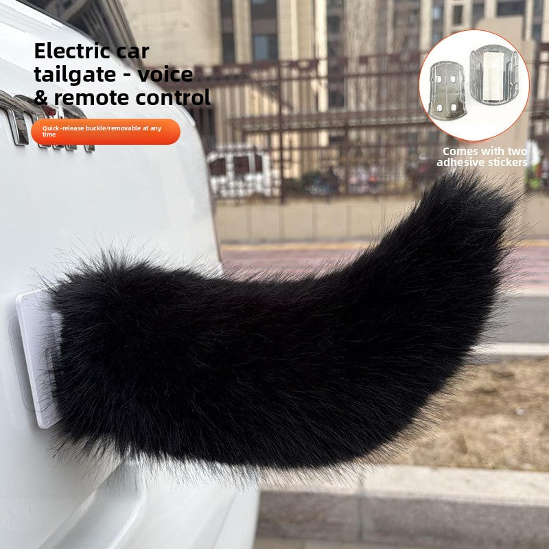Wagging Car Tail Decoration with Voice & Remote Control