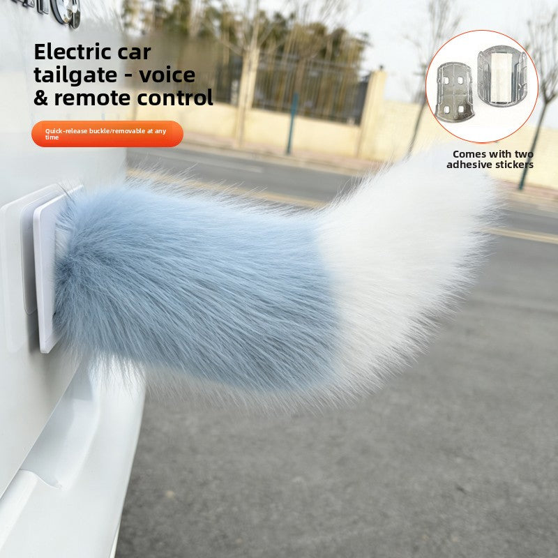 Wagging Car Tail Decoration with Voice & Remote Control