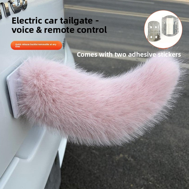 Wagging Car Tail Decoration with Voice & Remote Control