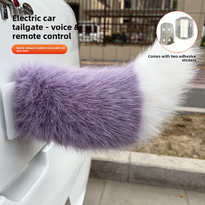 Wagging Car Tail Decoration with Voice & Remote Control